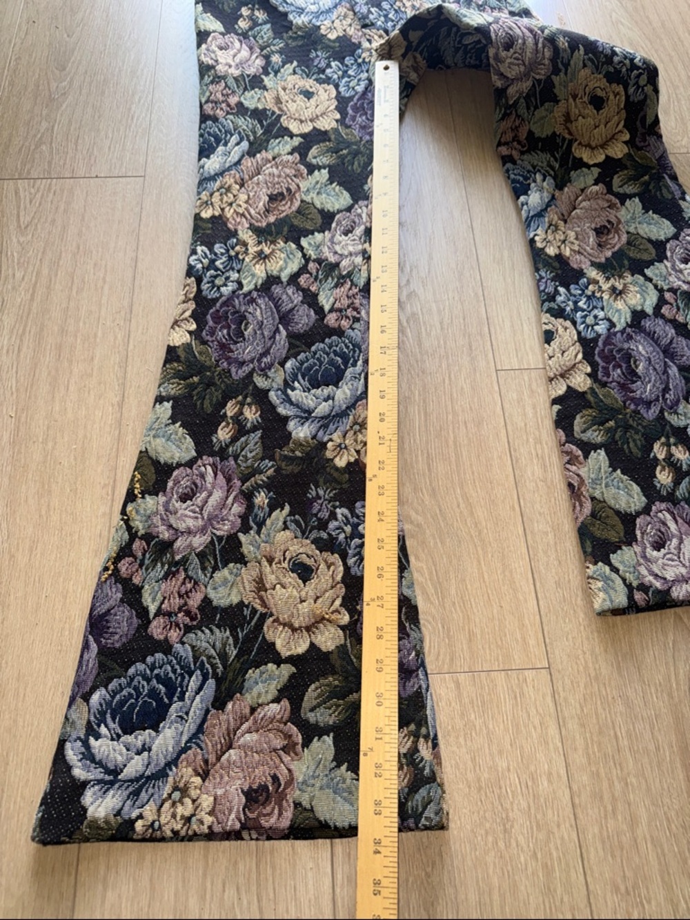 Smythe Bootcut Pant Forest Tapestry Size 4 (27) - Picture 15 of 16